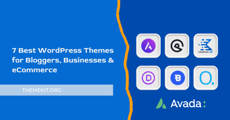 7 Best WordPress Themes