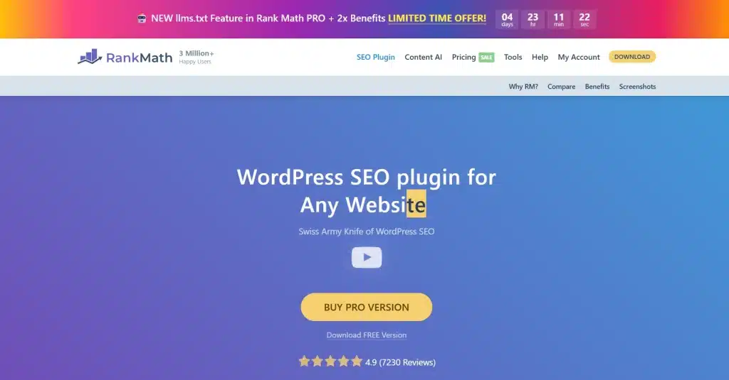 Rank Math – Best SEO Plugin for Bloggers