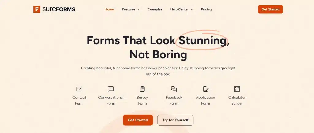 SureForms – Best Form Builder for Lead Generation